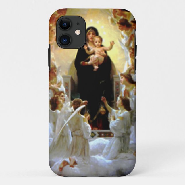 Capa Para iPhone Da Case-Mate Und Jesus Säuglings-Amável de Gesegnete Jungfrau (Verso)
