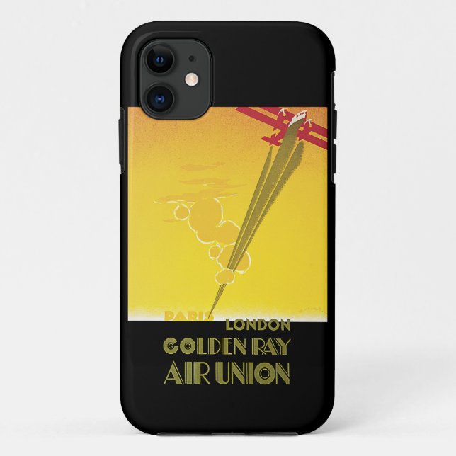 Capa Para iPhone Da Case-Mate União Aérea de ouro Ray ~ (Verso)