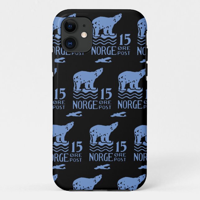 Capa Para iPhone Da Case-Mate Urso Polar Norueguês 1925 (Verso)
