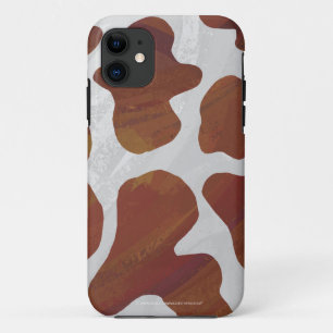 Capa Para iPhone Da Case-Mate Vaca Marrom e Branco Imprimir