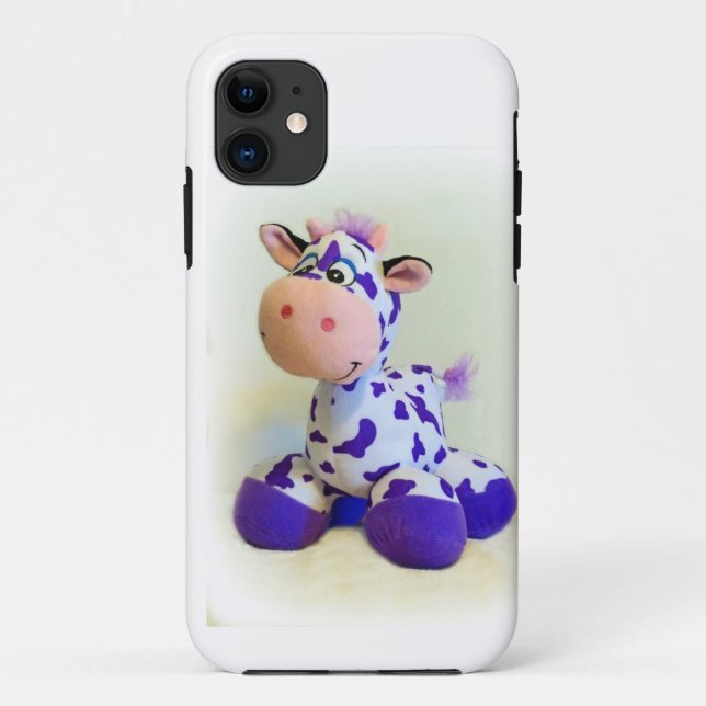 Capa Para iPhone Da Case-Mate Vaca Roxa (Verso)