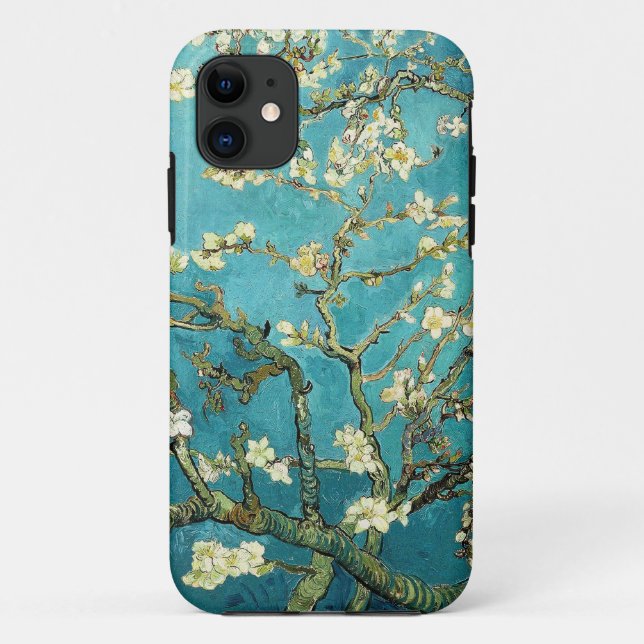 Capa Para iPhone Da Case-Mate Van Gogh ~ Almond Blossoms ~ por Smacaroni (Verso)