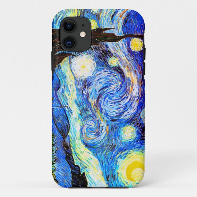 Capa Para iPhone Da Case-Mate Van Gogh Starry Night Fine Art (Verso)