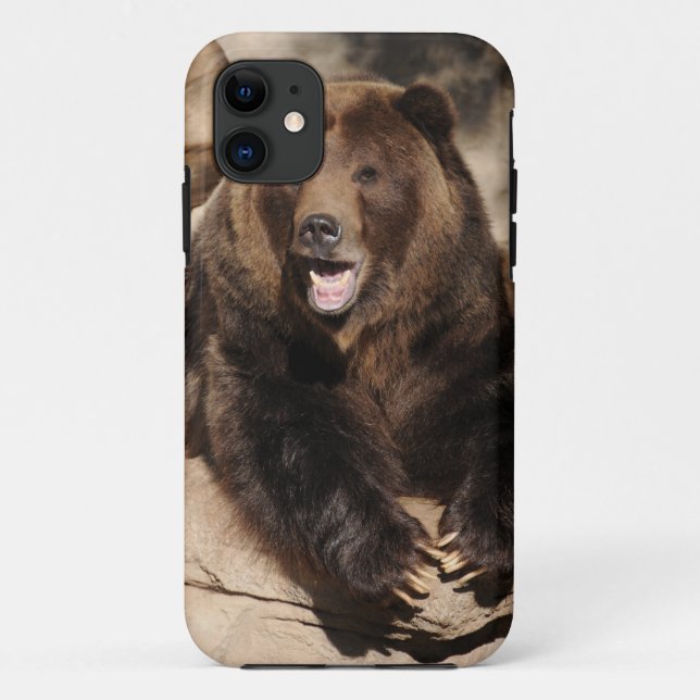 Capa Para iPhone Da Case-Mate Varrão do urso de urso (Verso)