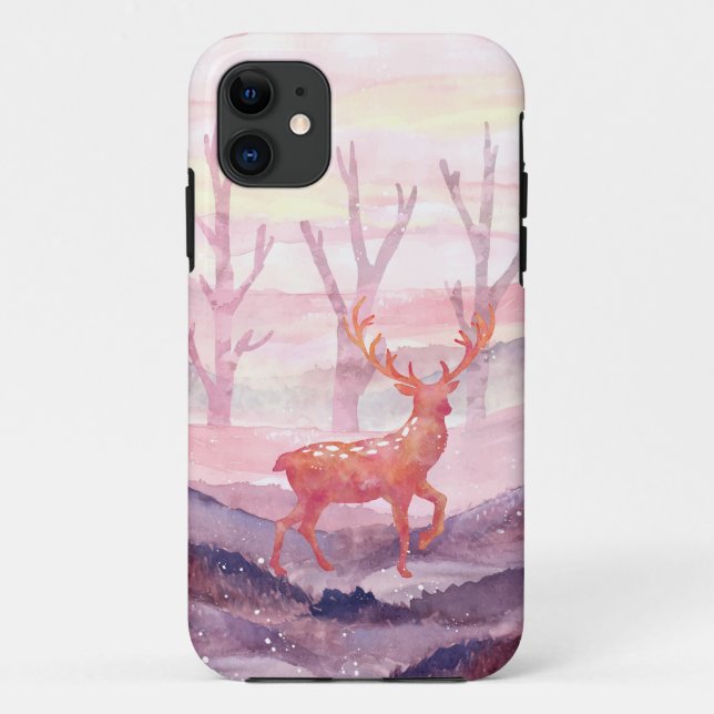 Capa Para iPhone Da Case-Mate Veado na floresta (Verso)