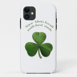 Capa Para iPhone Da Case-Mate Velhos ditados irlandeses em produtos de design ir