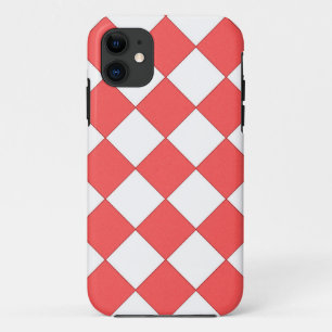 Capa Para iPhone Da Case-Mate Vermelho e branco Checkered