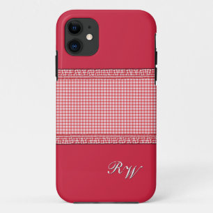 Capa Para iPhone Da Case-Mate Vermelhos com Monograma
