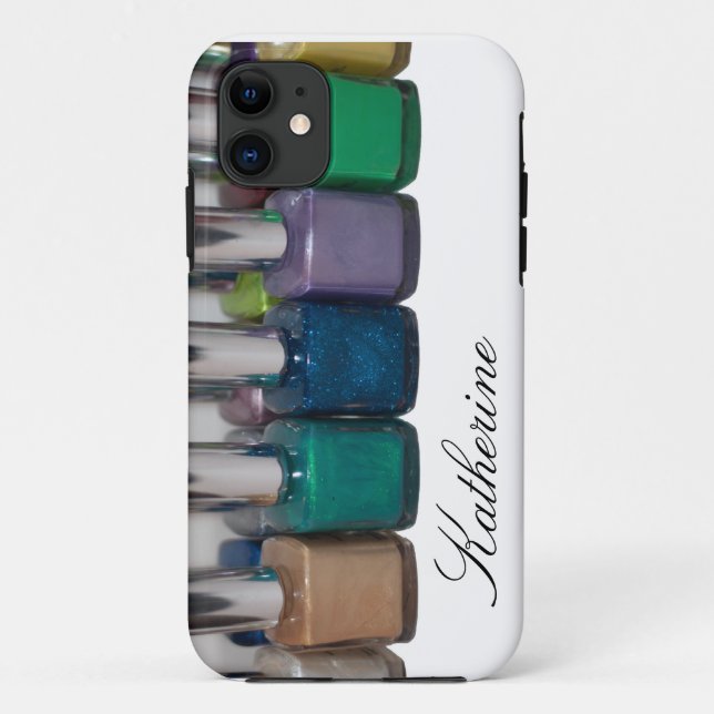 Capa Para iPhone Da Case-Mate Verniz para as unhas customizável (Verso)