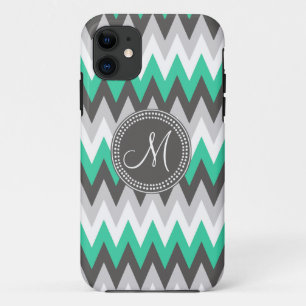 CAPA PARA iPhone DA Case-Mate VIGA DAS CINZAS E DO VERDE DE CARVÃO VEGETAL