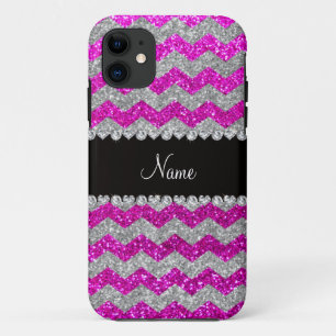 Capa Para iPhone Da Case-Mate Vigas de prata cor-de-rosa de néon conhecidas