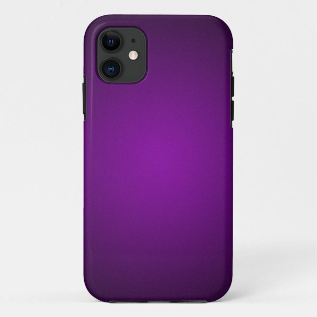 Capa Para iPhone Da Case-Mate Vigneta Granulada Roxa-Preta (Verso)