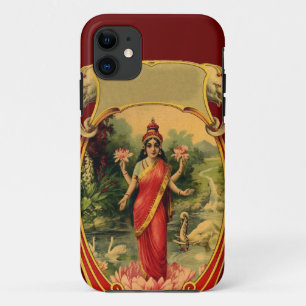 Capa Para iPhone Da Case-Mate vintage Lotus Flower Deusa Hindu Lakshmi