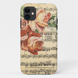 Capa Para iPhone Da Case-Mate Vintage Rosa Trio & Música