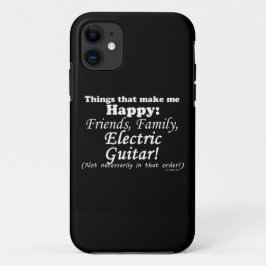 Capa Para iPhone Da Case-Mate Violão Elétrico Me Torna Feliz