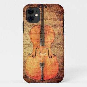 Capa Para iPhone Da Case-Mate Violoncelo do vintage