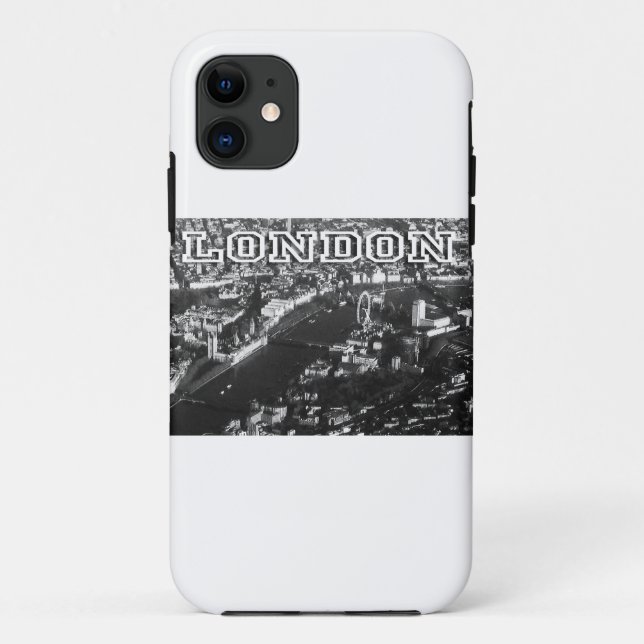 Capa Para iPhone Da Case-Mate Vista aérea de Londres (Verso)