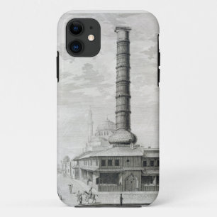 Capa Para iPhone Da Case-Mate Vista da coluna de Constantim e do Principa