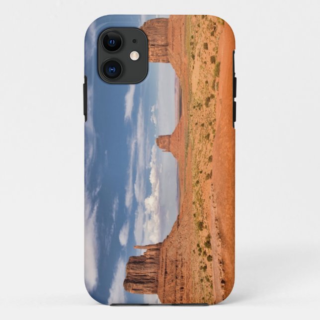 Capa Para iPhone Da Case-Mate Vista dos mitenes, vale do monumento (Verso)