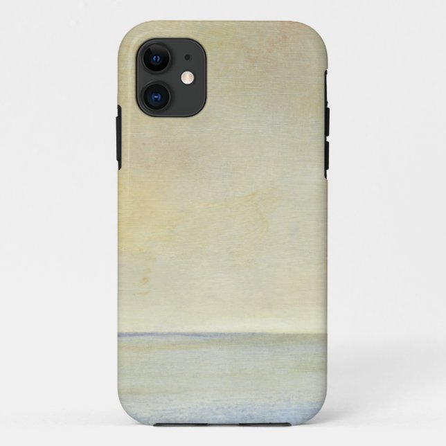 Capa Para iPhone Da Case-Mate Vista marítima com Sunset de Laranja Tranquilo (Verso)