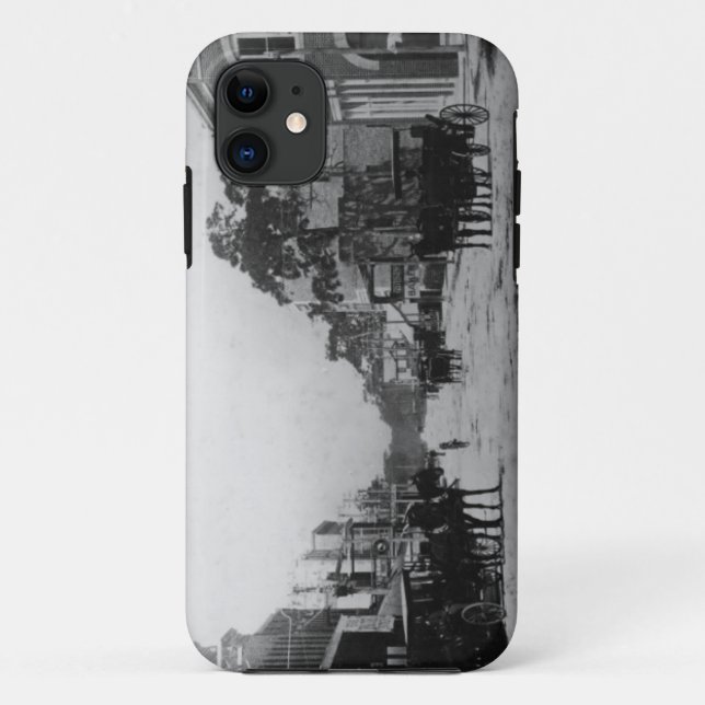Capa Para iPhone Da Case-Mate Vista ocidental na rua de Flagler (Verso)