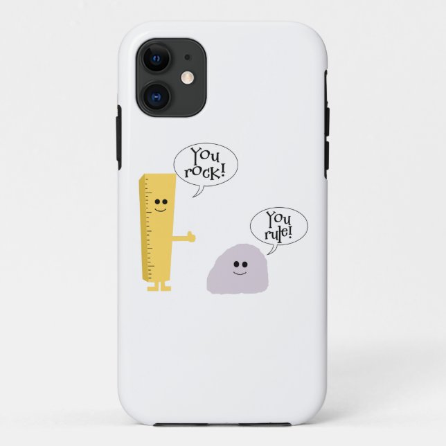 Capa Para iPhone Da Case-Mate Você balança-o regra (Verso)