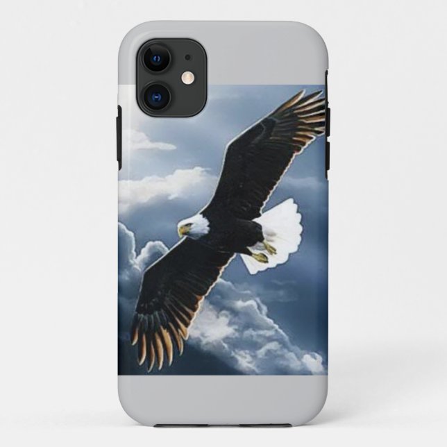 Capa Para iPhone Da Case-Mate Vôo Eagle (Verso)