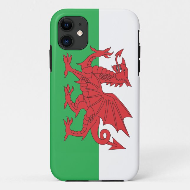 Capa Para iPhone Da Case-Mate Wales/caso do iPhone 5 dragão de Galês (Verso)