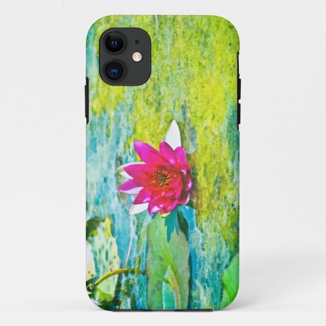 Capa Para iPhone Da Case-Mate Water Lily Lilypad (Verso)