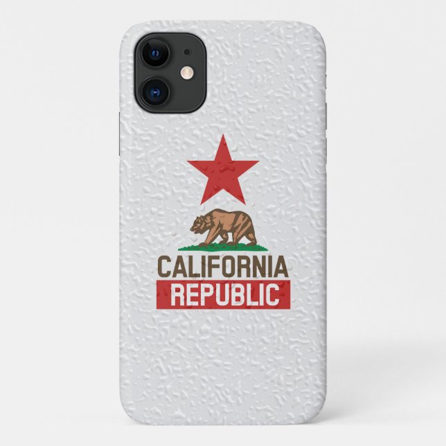 Capa Para iPhone Da Case-Mate Wet California Republic Decor (Verso)