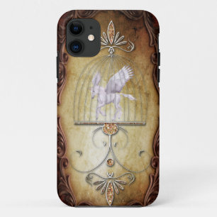 Capa Para iPhone Da Case-Mate Whimsical Vintage Caged Unicorn