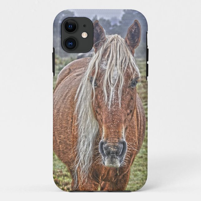 Capa Para iPhone Da Case-Mate Wild Flaxen Maned New Forest Pony - Inglaterra (Verso)