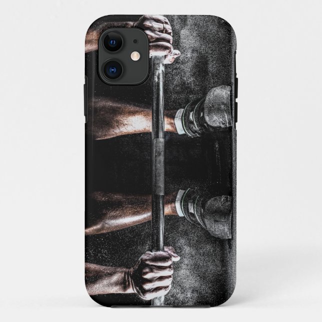 Capa Para iPhone Da Case-Mate Workout de Gym de Levantamento de Peso da malhação (Verso)