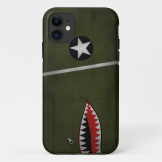 CAPA PARA iPhone DA Case-Mate WW2アメリカ陸軍戦闘機迷彩(シャークマウス)