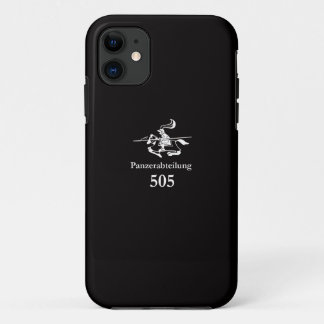 CAPA PARA iPhone DA Case-Mate WW2ドイツ軍第505重戦車大隊(ブラック)