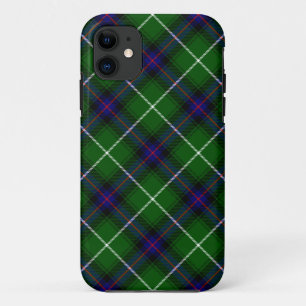 Capa Para iPhone Da Case-Mate Xadrez azul verde MacDonald tartan