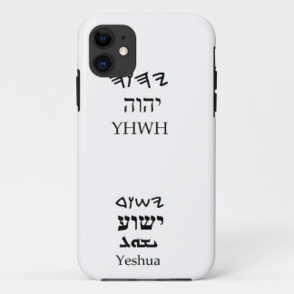 Capa Para iPhone Da Case-Mate YHWH (Yahweh) e Yeshua Name Case