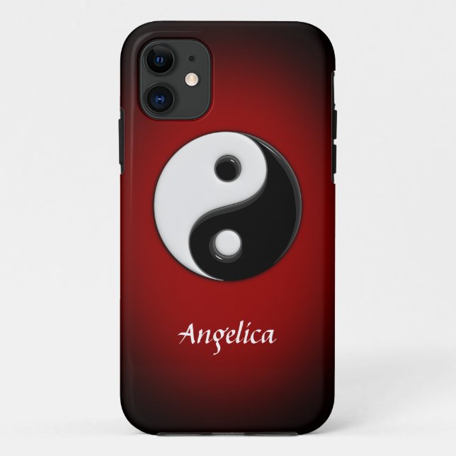 Capa Para iPhone Da Case-Mate Yin Yang customizável (Verso)