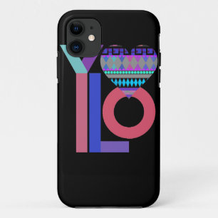 Capa Para iPhone Da Case-Mate YOLO iPhone 5 Cute Black Tribal YOLO