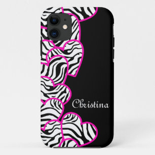 Capa Para iPhone Da Case-Mate Zebra corações iPhone 5 Case