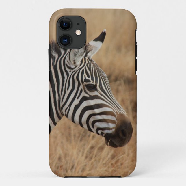 Capa Para iPhone Da Case-Mate Zebra Head (Verso)
