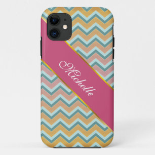 Capa Para iPhone Da Case-Mate Ziguezague morno macio das cores