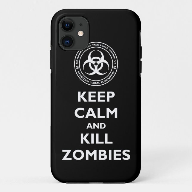 Capa Para iPhone Da Case-Mate Zombis do matar (Verso)