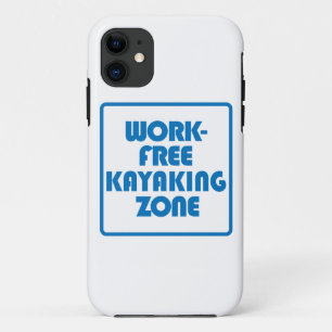 Capa Para iPhone Da Case-Mate Zona de Kayaking Livre do Trabalho