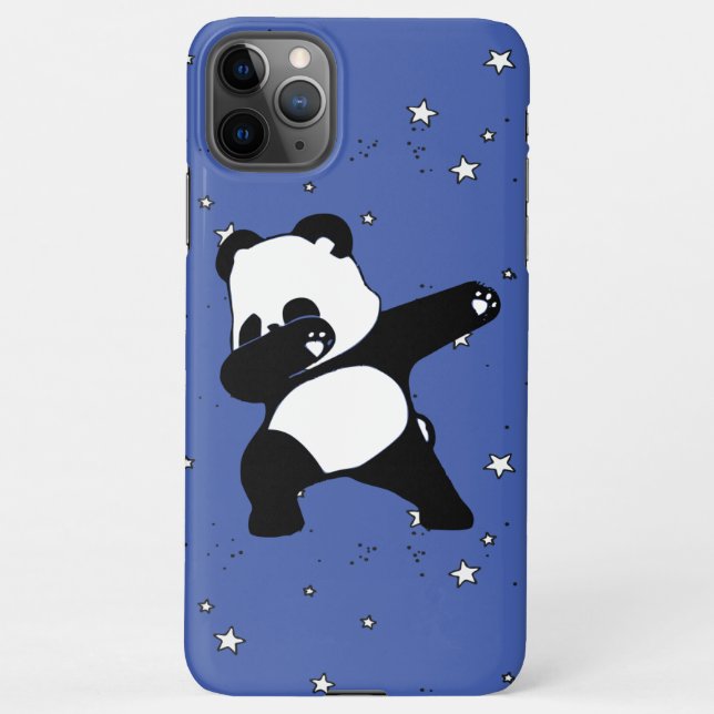 Capa Para iPhone Dabbing Panda (Verso)