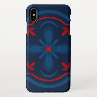 Capa Para iPhone Decorative floral tiles pattern