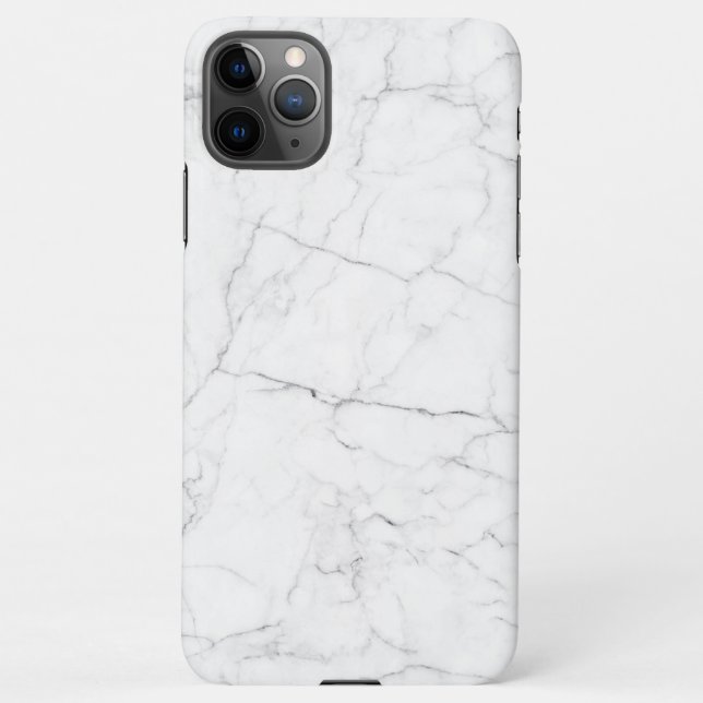 Capa Para iPhone Elegant White Marble  (Verso)