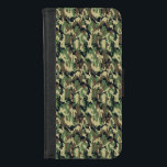 Capa Carteira Para iPhone 8/7 Camuflagem Woodland<br><div class="desc">Caso de Wallet Telefônica de Woodland Camouflage,  de Gerson Ramos.</div>