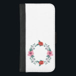 Capa Carteira Para iPhone 8/7 Plus Ciclo de Flores | Zazzle_Growth.<br><div class="desc">Ciclo de Flores | Zazzle_Growth. iPhone 8/7 Plus Wallet Case</div>