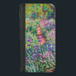 Capa Carteira Para iPhone 8/7 Claude Monet - O Jardim Íris de Giverny<br><div class="desc">Jardim Íris em Giverny / Jardim do Artista em Giverny - Claude Monet,  1899-1900</div>